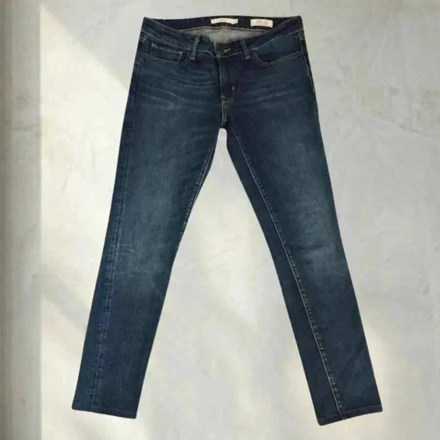 LEVI'S 711 qualidade crafted - corte skinny crop - cintura baixa - elástico - qualidade irrepreensível – photo 10